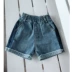 Trẻ em của quần cá tính quần short thời trang giản dị 2018 mùa hè mới nam bé bên khâu màu jeans