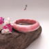 Vòng đeo tay tự nhiên Rose Wisdom Peach Stone Rose Stone High Sứ Hồng Nenhua Hua Wei Hui Bracelet nữ vòng thạch anh tóc vàng Vòng đeo tay Cuff