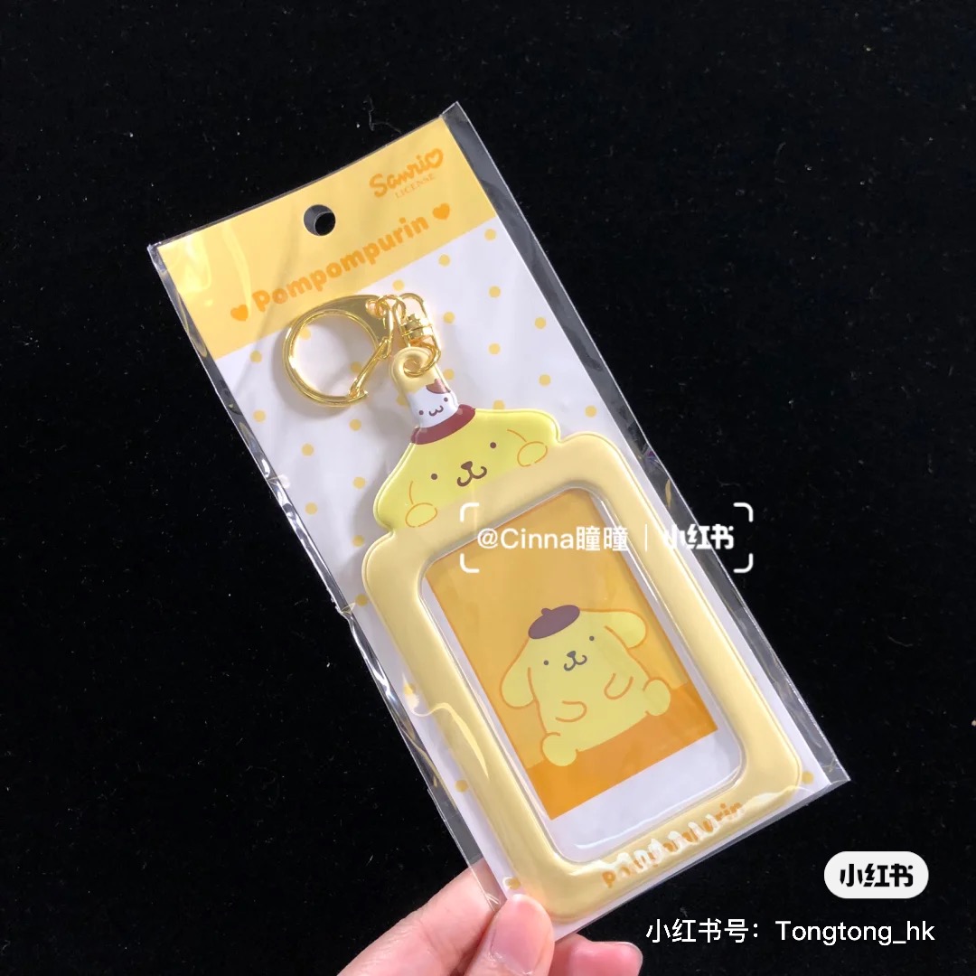 PN Pudding Doggoods in stock sanrio Han sanrio  melody Cinnamoroll  kuromi Kuromi  Ferrule Photo Pendant Key buckle