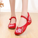 Обувь, туфли, дышащие этнические танцующие слипоны, этнический стиль