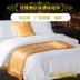 Khách sạn giường cờ khăn cuối giường châu Âu trang sức sang trọng câu lạc bộ giường nệm nhỏ gọn khách sạn bao gồm giường ngủ cuối pad - Trải giường Trải giường