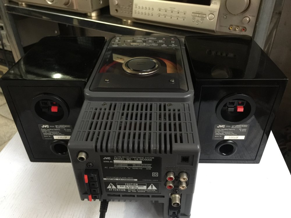 Купить Аудиосистема компания JVC/победа в UX-md9000 черный рояльный лак ...