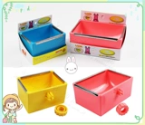Бесплатная доставка кролика, морская свинка Totoro Food Box Box Basin Anti -Bite, анти -перекрытый и легкий фиксированный домашний материал