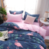 Hàn quốc 1.2 m ký túc xá sinh viên giường đơn ba mảnh mùa hè bộ đồ giường linen 1.8 m quilt cover bốn mảnh Bộ đồ giường bốn mảnh