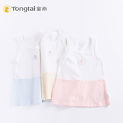 Tong Tai 2018 cô gái mới mùa hè ăn mặc phần mỏng bé váy nước ngoài nữ bé không tay vest váy