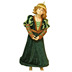 Halloween Disney Redhead Princess Merida Velvet Party Party Girls Váy Disney shop quần áo trẻ em đẹp Váy