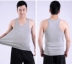 Áo thun nam trung niên cotton thấm mồ hôi tuổi trung niên rộng kích cỡ lớn sling giản dị áo thun cao - Lót áo lót thể thao Lót