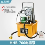 HHB-700A Электрический насос 750 Вт масляный напряжение электрическая ловушка для ног с электромагнитным клапаном Ультра-высокого напряжения электрическая насосная станция