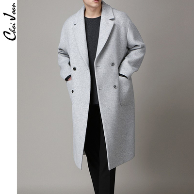 CJ tự chế của nam giới quần áo khuyến mãi mùa thu và mùa đông phá vỡ mã giải phóng mặt bằng cashmere áo khoác nam Hàn Quốc phiên bản của áo len giá trị giá cả phải chăng áo rét nam Áo len