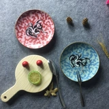 6 -INCH CERAMICS CREATION DISC, Закусочный торт с закусочной диск для крикета блюдо с закусочными приправы диск приправы