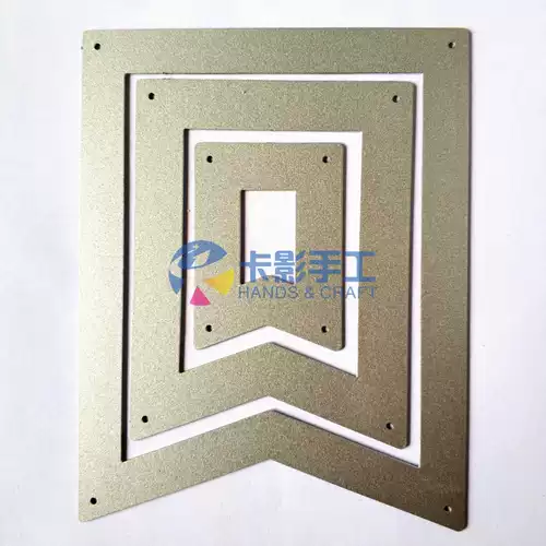 Руководство по счетам DIY DIY Thin Plate Flom BK021 Флаг рама 3 установка карта тени настройка