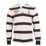Stock rugby webb ellis cup cotton áo thun dài tay