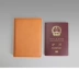 Bản gốc retro lớp da bò dài hộ chiếu dài nam da gói thẻ dài hộ chiếu nữ gói tài liệu Túi thông tin xác thực