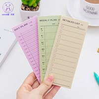 Socate Удобные наклейки должны быть наклейками Todolist Daily List Daily Plan Одиночная форма каждую неделю