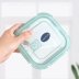 Thủy tinh chịu nhiệt hộp lưu trữ hình chữ nhật lò vi sóng đặc biệt niêm phong hộp thực phẩm bảo quản đồ dùng hộp ăn trưa hộp nhựa có nắp Đồ bảo quản