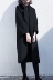 Áo len nữ phần dài Hàn Quốc phiên bản 2018 mới chống mùa thu váy kiểu sinh viên hai mặt áo len màu đen áo khoác kaki nữ Trung bình và dài Coat