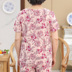 Bà nạp mùa hè vòng cổ 60-70 tuổi trung niên của phụ nữ mùa hè phù hợp với ngắn tay T-Shirt quần áo cũ đầm dự tiệc cho người lớn tuổi Phụ nữ cao cấp