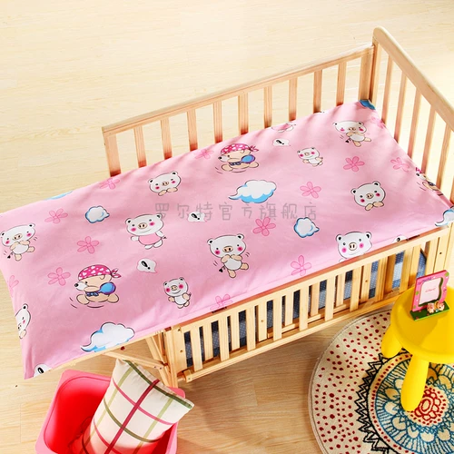 Хлопковый комплект для детского сада, одеяло, пододеяльник, наволочка, матрас, 3 предмета