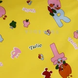 Хлопковый комплект для детского сада, одеяло, пододеяльник, наволочка, матрас с буквами, 3 предмета