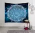 Sao mandala Ấn Độ mandala treo vải Bắc Âu in tường trang trí vải canvas tường tấm thảm giấy nhám