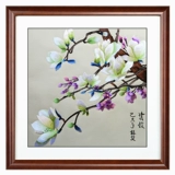 Ханьфу, ткань для гостиной, украшение для спальни, с вышивкой, орхидея, китайский стиль