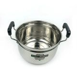 Небольшой пароход из нержавеющей стали Первый слой двухпроизводительной японской японской толстой домашней газовой плиты Электромагнитная плита для суповой горшки для суповой горшки