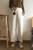Quần thô ống rộng cạp cao nữ mùa hè phiên bản mới của Hàn Quốc lỏng lẻo cao eo cao màu hoang dã quần chín