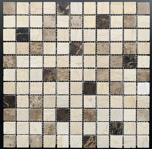 Мраморная мозаика рис Желтая спина -в форме пещеры камень мелкий кофейный фон стены рыба пруд Каменный бассейн для ванной комнаты