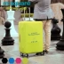 Đàn hồi hộp bìa hành lý bụi che xe đẩy hành lý du lịch bảo vệ bìa 20 24 28 inch dày chịu mài mòn mua vali kéo Vali du lịch