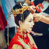 Xiuhe Clothing Headwear китайская невеста Женатая атмосфера