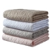 Giường một mảnh chăn bông bọc nệm bọc vỏ bọc đầy đủ gói bụi che 1,5 lớp đệm màu nâu mỏng - Trang bị Covers