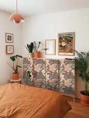 Наклейки на шкаф funlife繁花似锦年 植物花卉轻奢复古墙贴家具翻新贴纸柜门衣柜贴