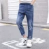 Quần jean bé trai 2019 xuân hè mới phiên bản Hàn Quốc của quần áo trẻ em thủy triều quần xuân trong quần trẻ em đơn quần lớn - Quần jean