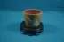 Zisha nồi cốc cát màu tím món quà trà Yixing đầy đủ handmade đích thực Chu Qi sơn đất sét chơi mèo cup Bình đất sét