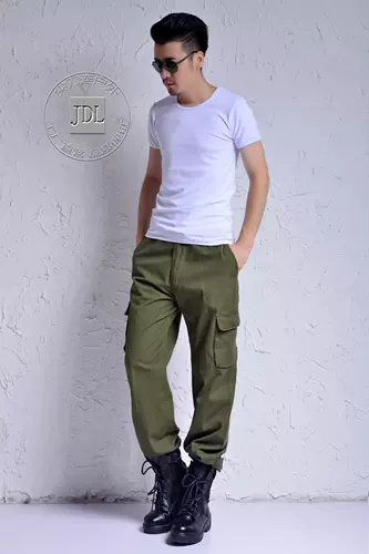 Рабочие хлопковые износостойкие штаны для работы, увеличенная толщина, большой размер