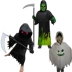 phù thủy halloween Trang phục Halloween cha mẹ và con cái, ma giả, phù thủy người lớn, áo choàng tử thần đáng sợ, trang phục bé trai và trẻ em, cos google halloween Trang phục haloween