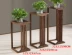 Mahogany hoa khung cánh gà gỗ rắn hoa đứng hiện đại mới Trung Quốc đứng hoa nhiều lớp cây cảnh cổ kệ kệ hoa - Kệ tủ sách treo tường Kệ