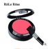 Đa màu sắc đơn sắc blush đích thực rouge matte micro-flash lâu dài orange nude trang điểm blush cream với bàn chải má hồng clio Blush / Cochineal