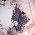 [Machimachi] Kasuga hoang dã cos chị đen kimono áo choàng tắm cosplay trang phục nữ Ý tưởng từ khóa Cosplay