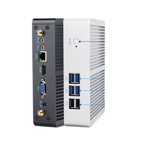 占美 I3 4012y Mini Hosting Home Office Компьютерная промышленная консоль HTPC All -In -One DIY Match