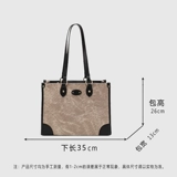 Демисезонная ретро вместительная и большая сумка на одно плечо для принцессы, изысканный стиль