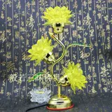 Буддийский зал поставляет лотос -фонарь, светодиодный фонарь, фонарь из фонаря Будды Фонаря Фонаря Фонаря Фона Фоус Фоус Храм для фонаря