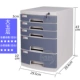 nhựa loại ngăn kéo A4 Desktop khóa hộp lưu trữ hộp lưu trữ tập tin tủ hồ sơ nội thất văn phòng nội các hoàn thiện