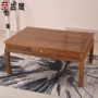 Mahogany đồ nội thất wenge lớn bàn cà phê hình chữ nhật cổ Trung Quốc bàn trà gỗ bảng vuông sofa phòng khách bảng - Bàn trà bàn trà sofa