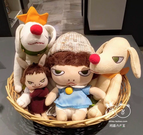 Японская искренняя покупка Nara Midea Limited Walk on Dog Walking Dog Coll Yoshitomo Nara