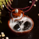 Креативная перевернутая паяльная печь Фиолетовый песчаный керамический монк Сандальдо печи линия ладан, закулатая высокая горная водопроводная вода, чай