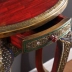 Tai domain Mới Trung Quốc chạm khắc bằng tay dán kính màu bán tròn giao diện điều khiển Đài Loan đồ nội thất phong cách Đông Nam - Bàn / Bàn bàn gỗ Bàn / Bàn
