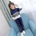 Cô gái mùa thu 2019 quần áo trẻ em mới thể thao phù hợp với khí 15 đứa trẻ lớn Cô gái 12 tuổi mùa xuân và mùa thu phiên bản Hàn Quốc của thủy triều Phù hợp với trẻ em