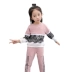 Cô gái mùa thu 2019 quần áo trẻ em mới thể thao phù hợp với khí 15 đứa trẻ lớn Cô gái 12 tuổi mùa xuân và mùa thu phiên bản Hàn Quốc của thủy triều