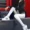 Nam cực 2017 mới của Hàn Quốc phiên bản của hoang dã mặc của phụ nữ xà cạp cao eo kích thước lớn chất béo mm feet quần quần đen quần ấm mùa đông phụ nữ